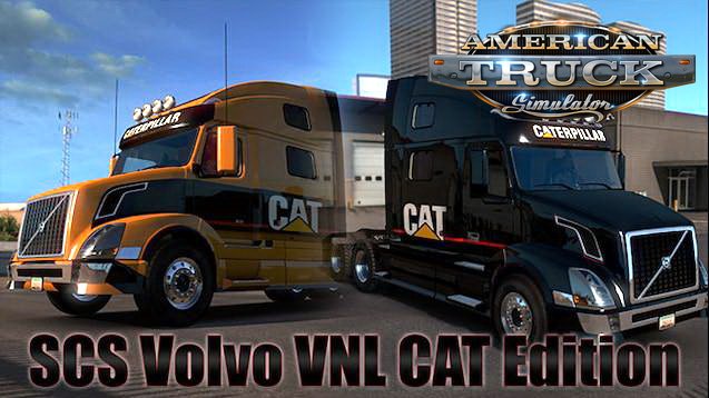 CAT Edition Skin for Volvo VNL v1.0 (1.33.x) for ATS