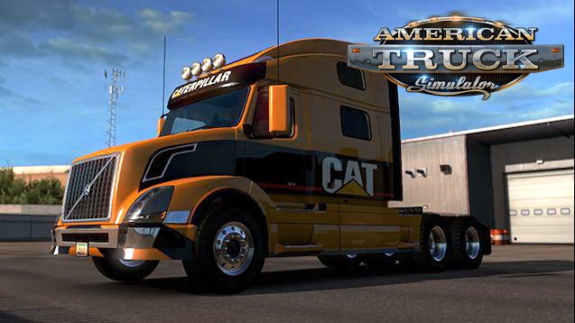 CAT Edition Skin for Volvo VNL v1.0 (1.33.x) for ATS