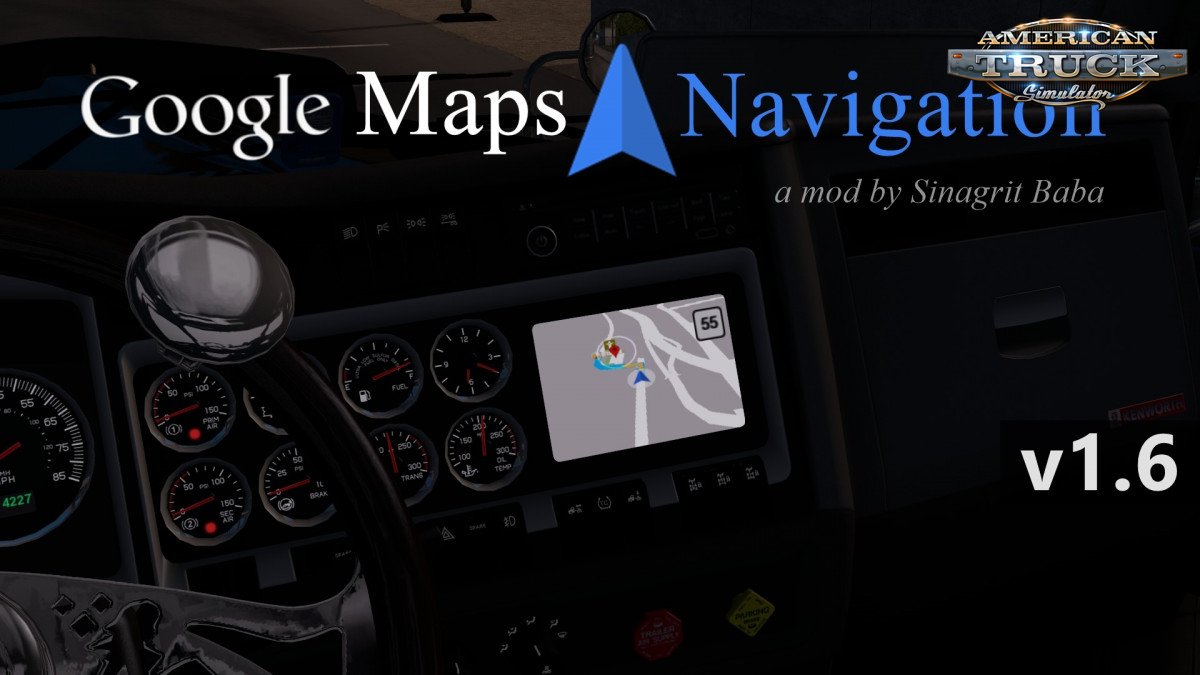 Google Maps Navigation Normal Version v2.2 (1.38.x) for ATS