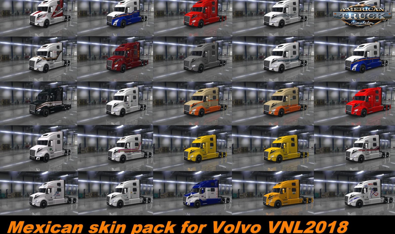 Mexican Skin Pack for Volvo VNL v1.0 (1.34.x)