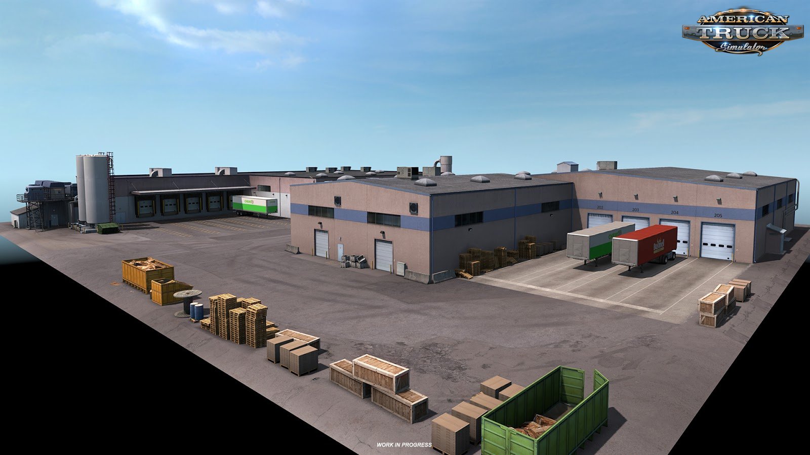 Washington DLC: Prefab building in ATS