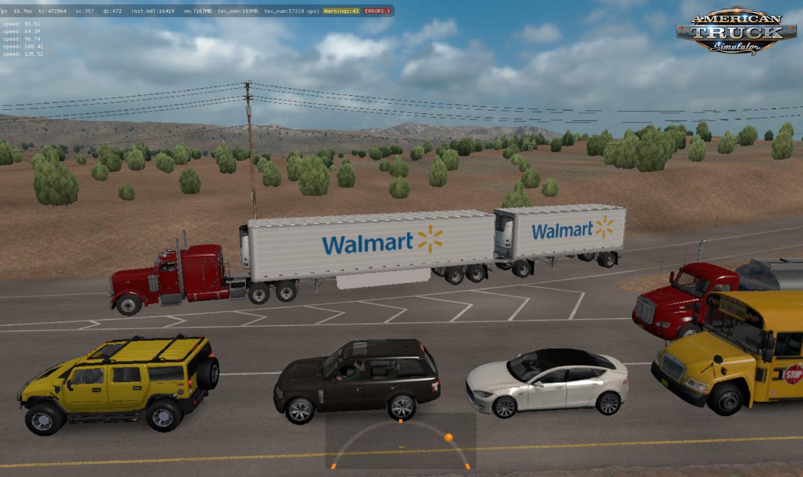 Double and Triple Trailers in Traffic v1.0 (1.34.x)