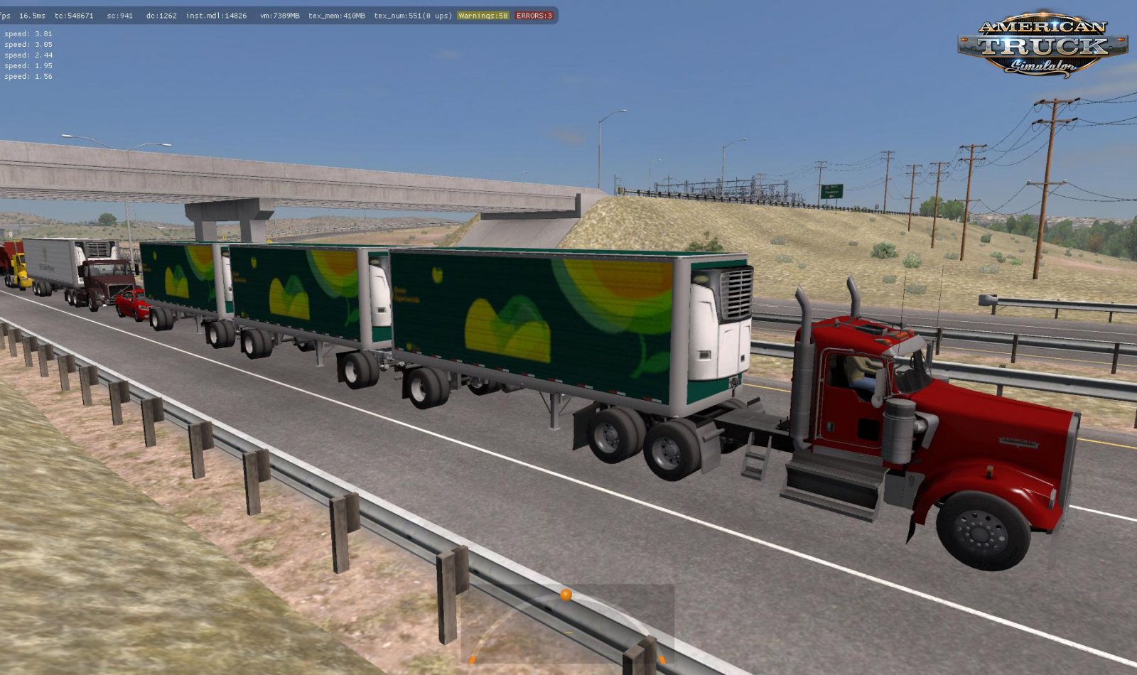 Double and Triple Trailers in Traffic v1.0 (1.34.x)