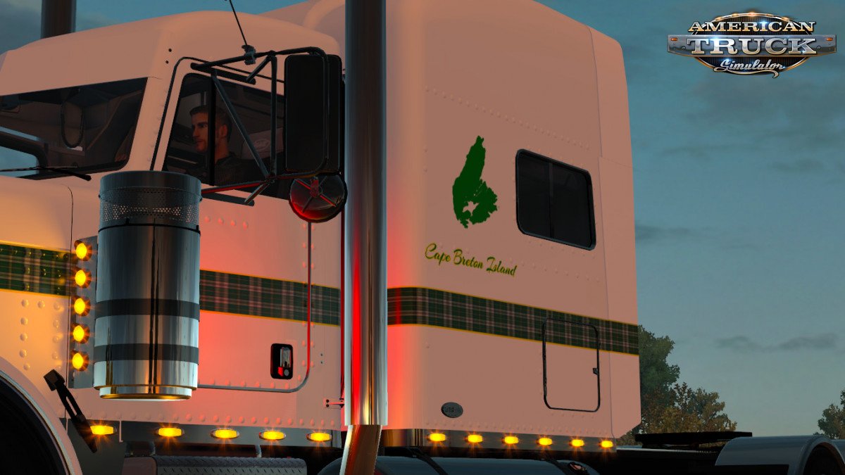 Cape Breton Island Skin for Peterbilt 389 by VIPER v1.0 (1.34.x)