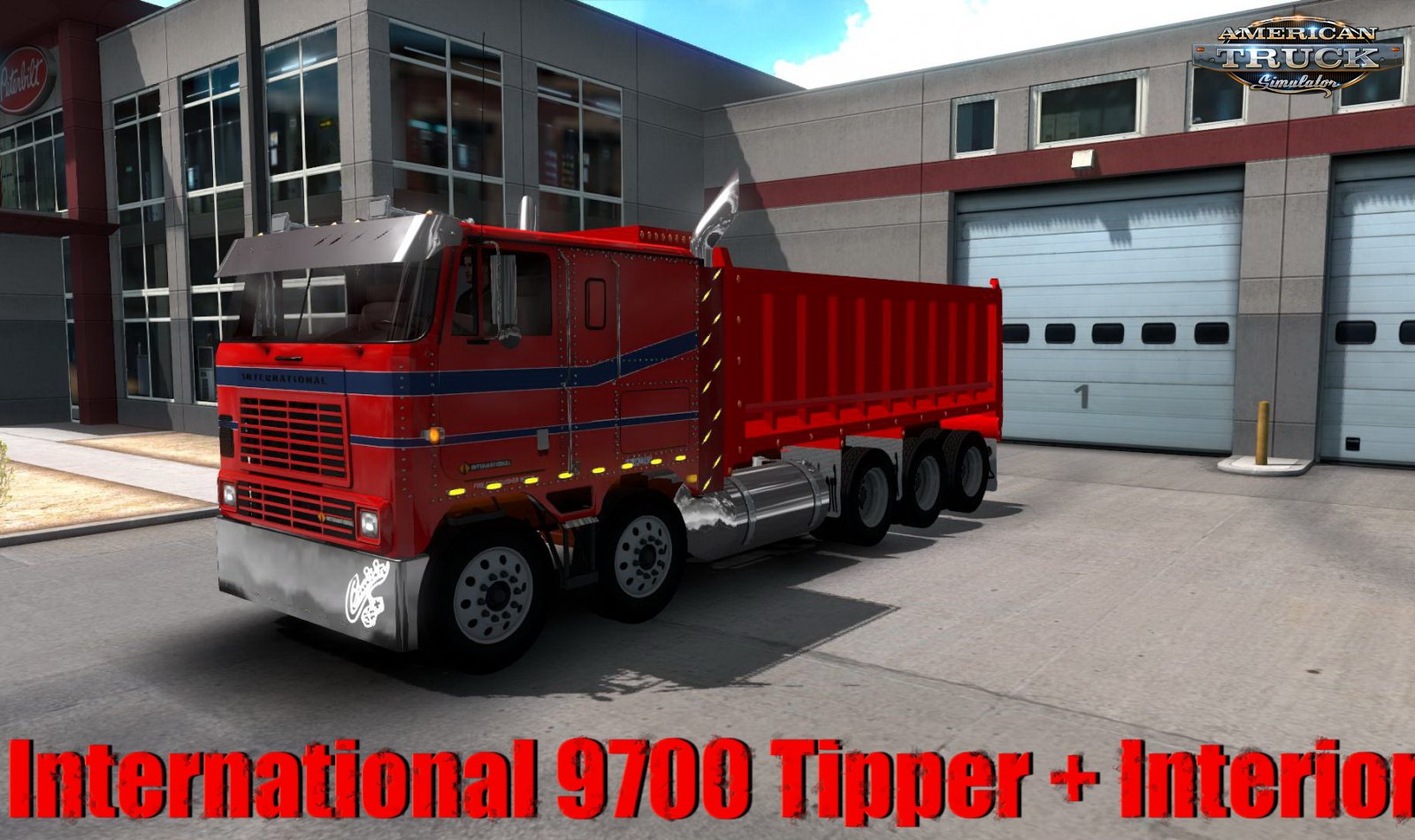 International 9700 Tipper + Interior v2.5 (1.34.x)