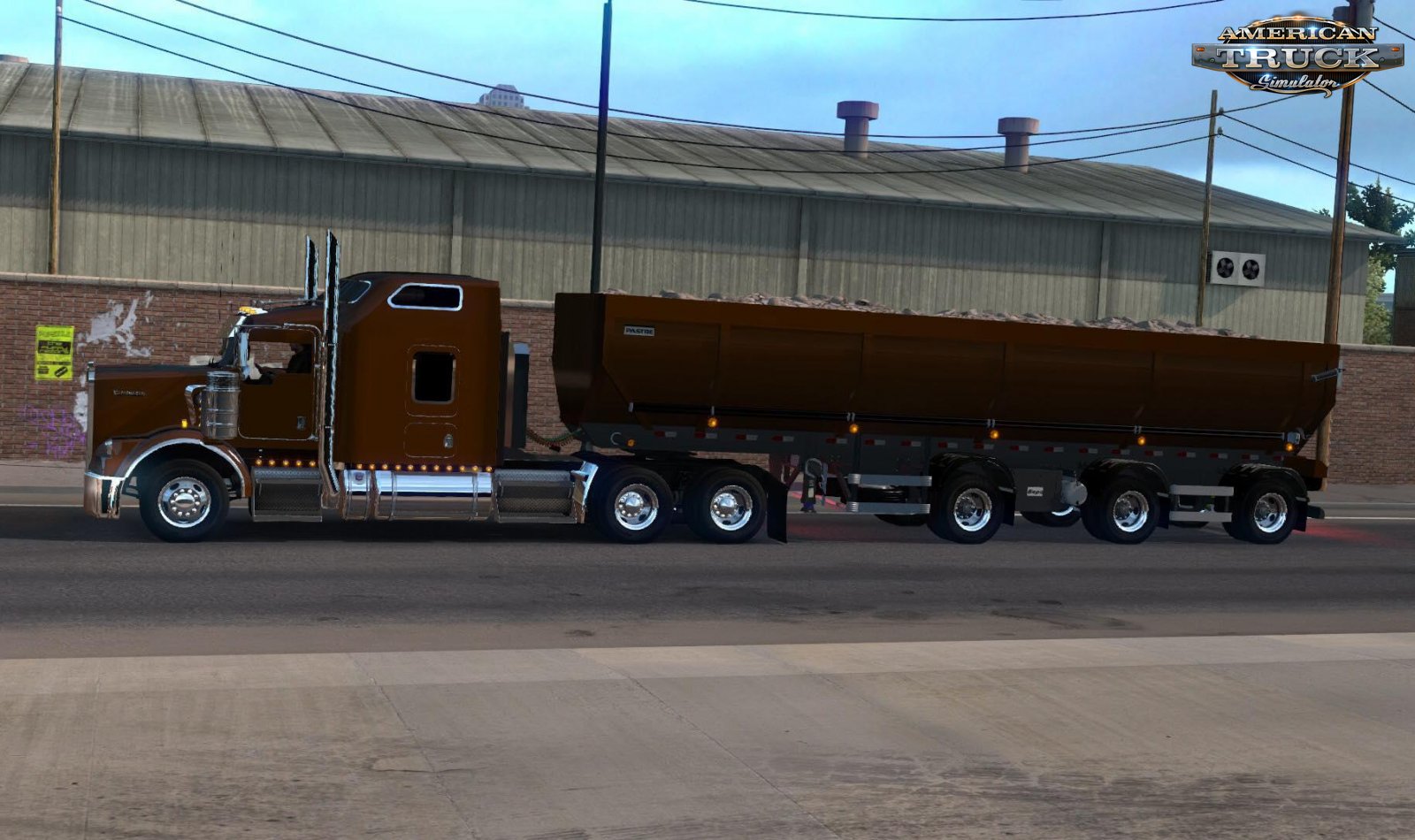 Pastre Dump Trailer v1.0 (1.34.x)