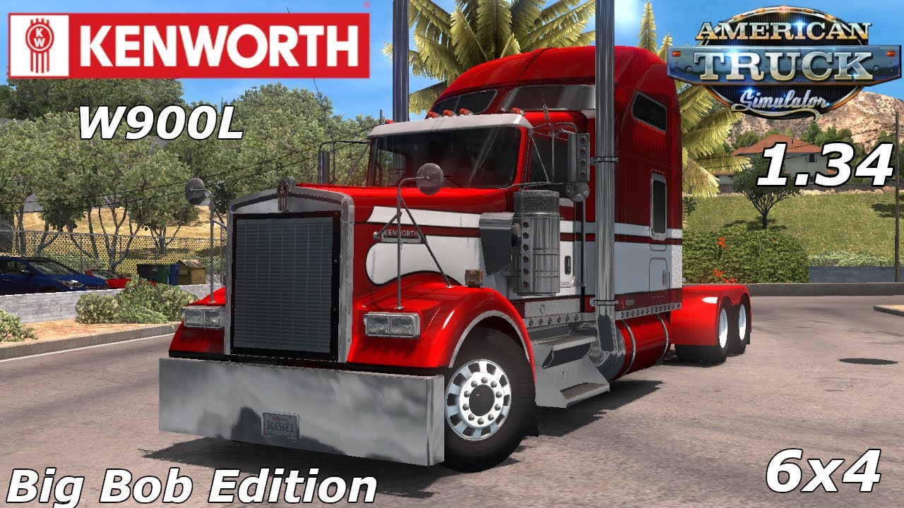 Kenworth W900L Big Bob Edition + SISL Pack (1.34.x) - American Truck Simulator