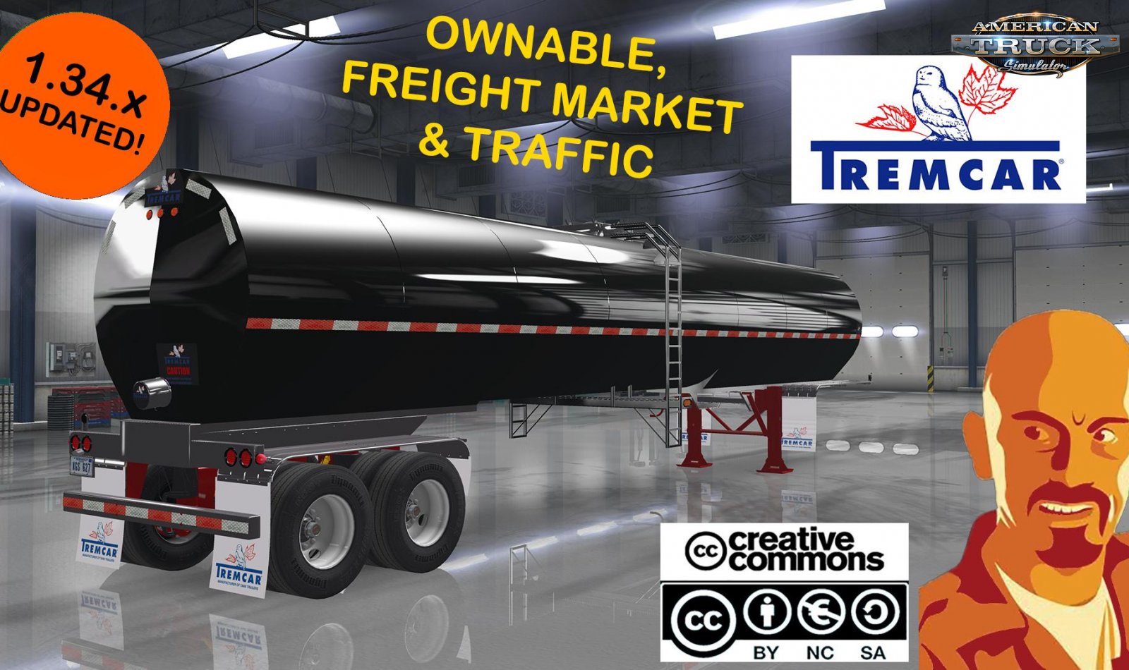 Tremcar Milk Tanker v1.0 by CyrusTheVirus (1.34.x)