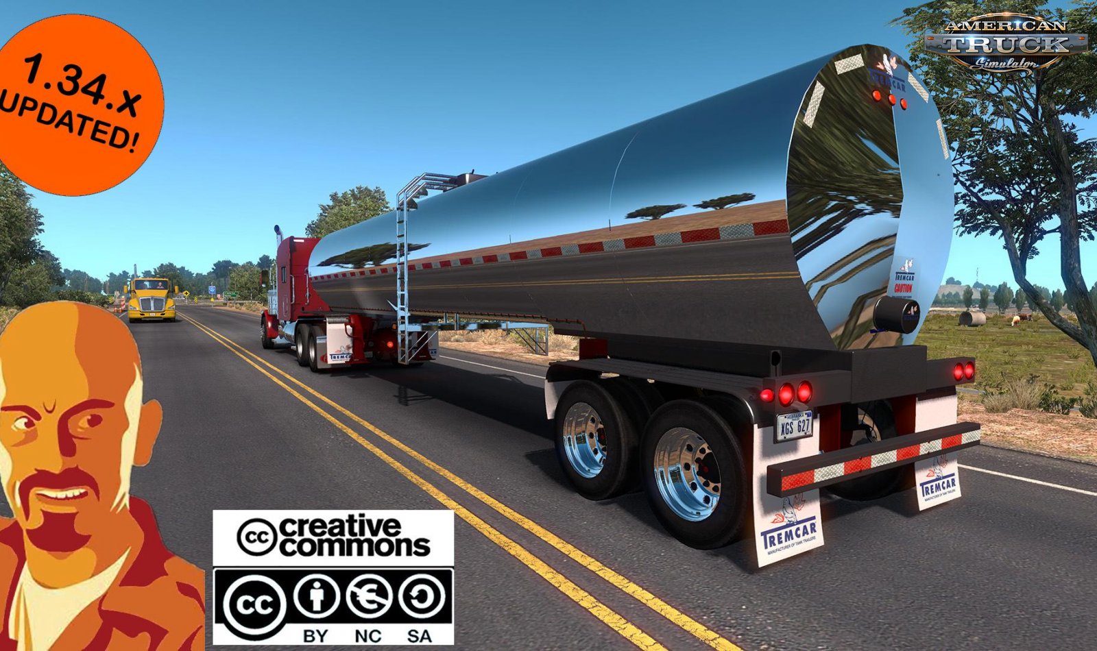 Tremcar Milk Tanker v1.0 by CyrusTheVirus (1.34.x)