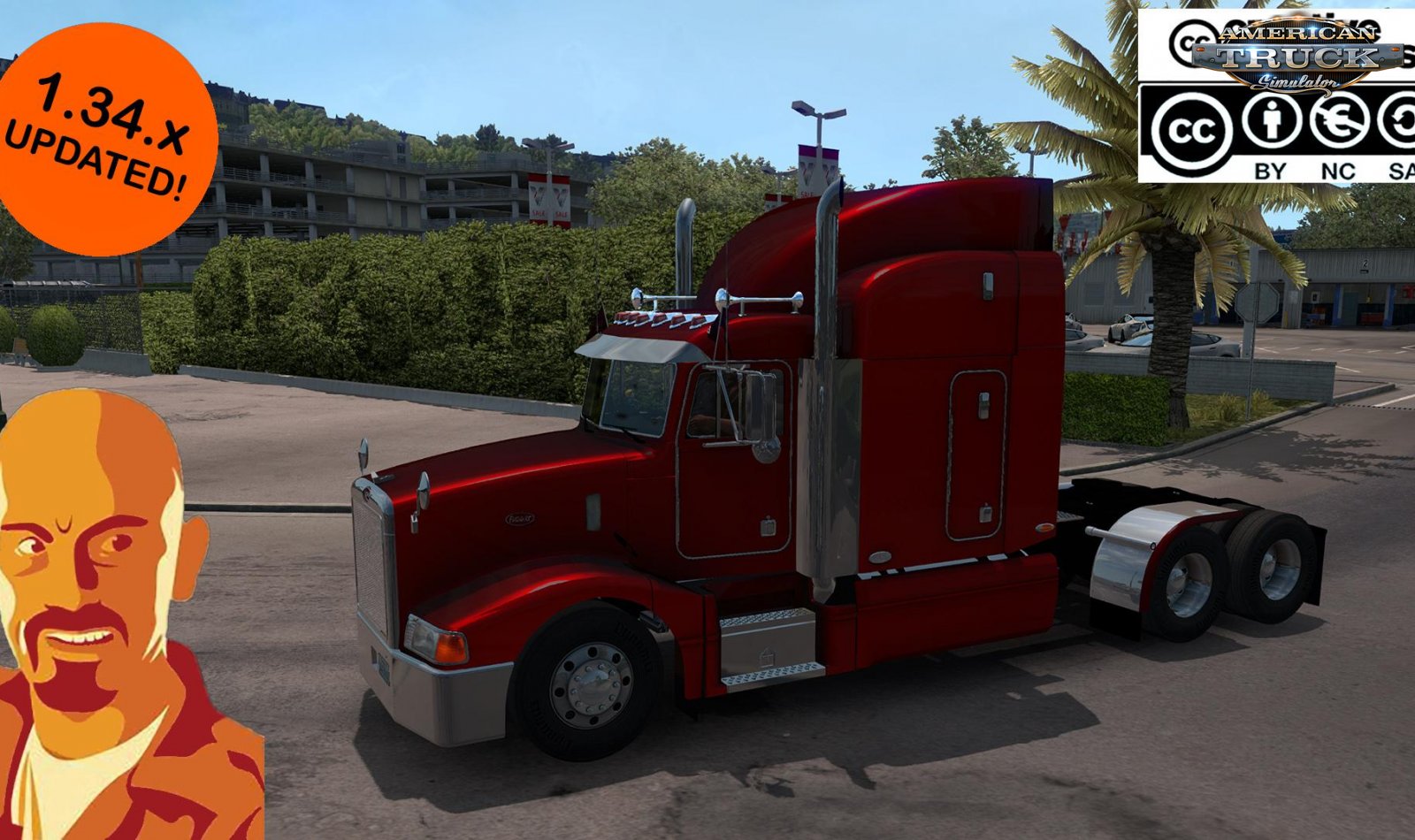 Peterbilt 377 + Interior v1.0 Reworked by CyrusTheVirus (1.34.x)