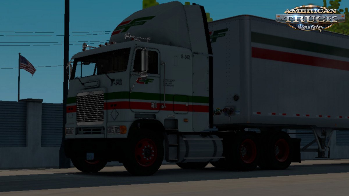 Consolidated Freightways Skin for Freightliner FLB v1.0 (1.34.x)