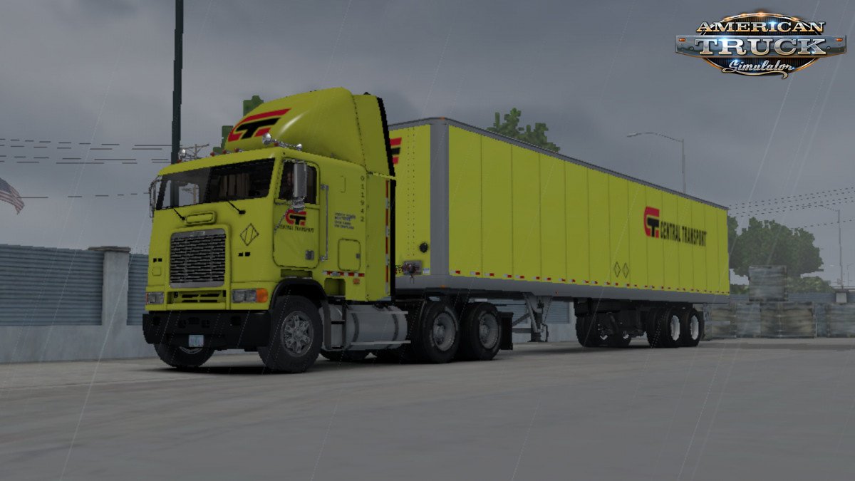 Central Transport Skin for Freightleiner FLB + Trailer v1.0 (1.34.x)