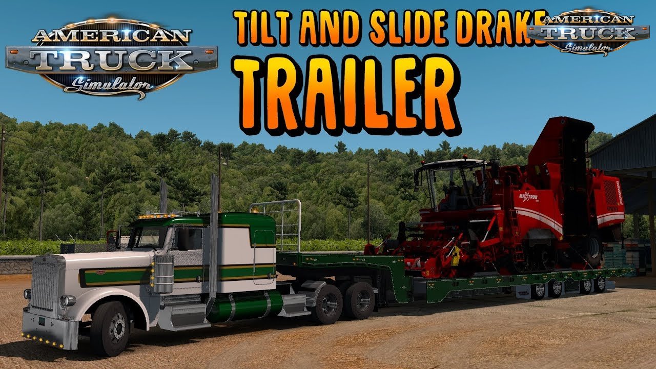 Tilt and Slide Drake Trailer v1.0 (1.34.x)