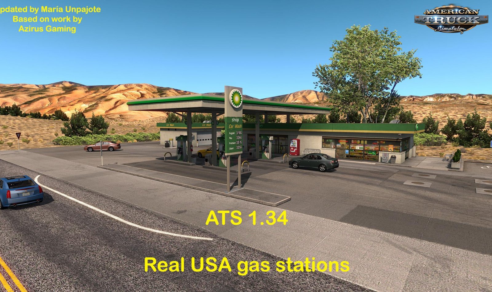 REAL USA GAS STATIONS v1.0 (1.34.x)