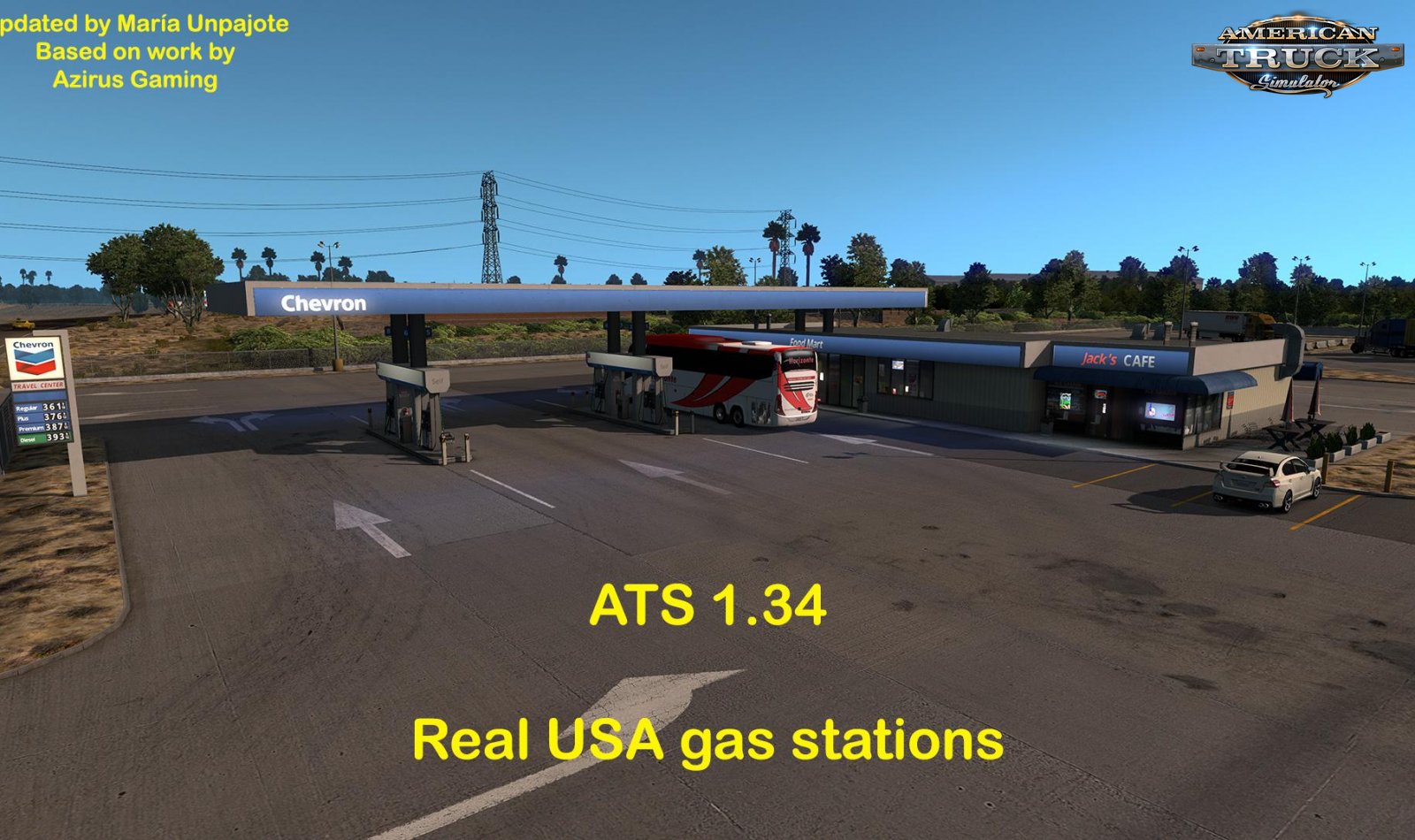 REAL USA GAS STATIONS v1.0 (1.34.x)