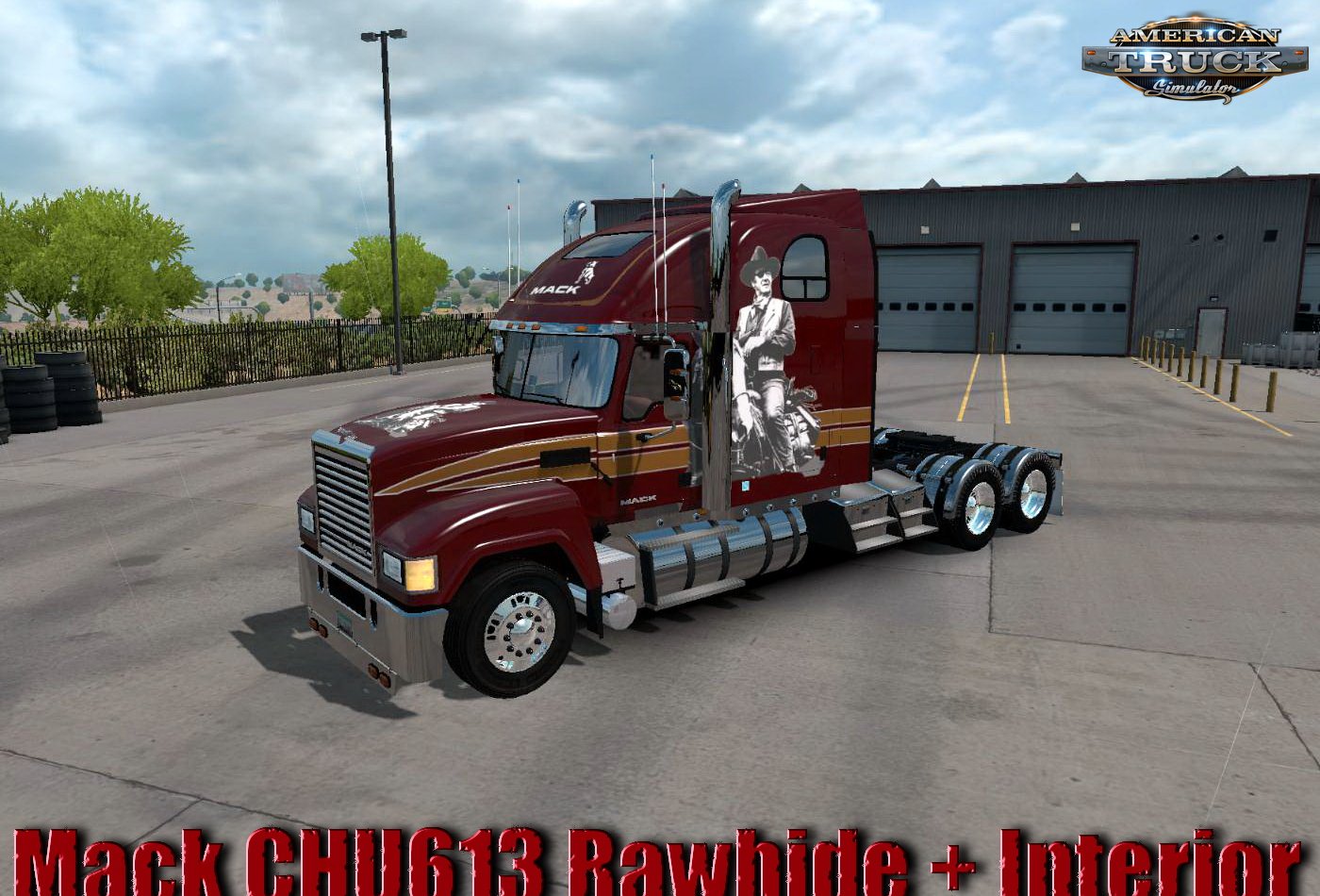 Mack CHU613 Rawhide + Interior v1.0 (1.34.x)