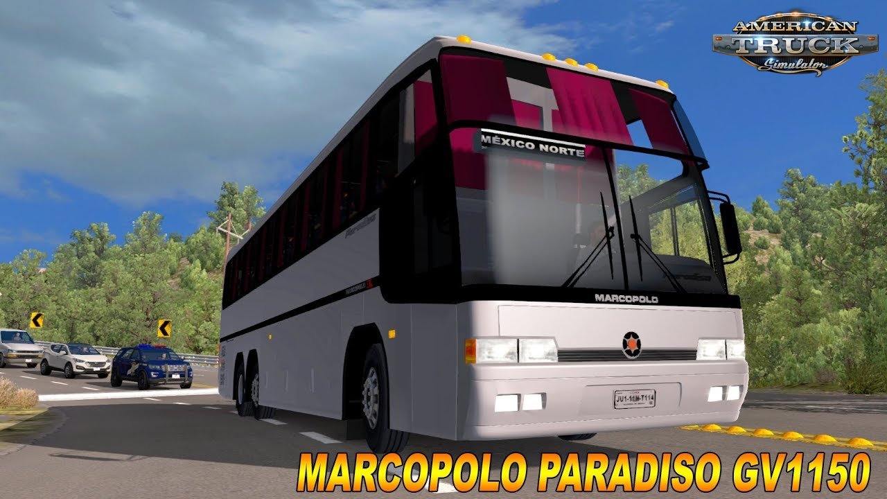 Bus Marcopolo Paradiso GV 1150 + Interior v1.0 (1.34.x)