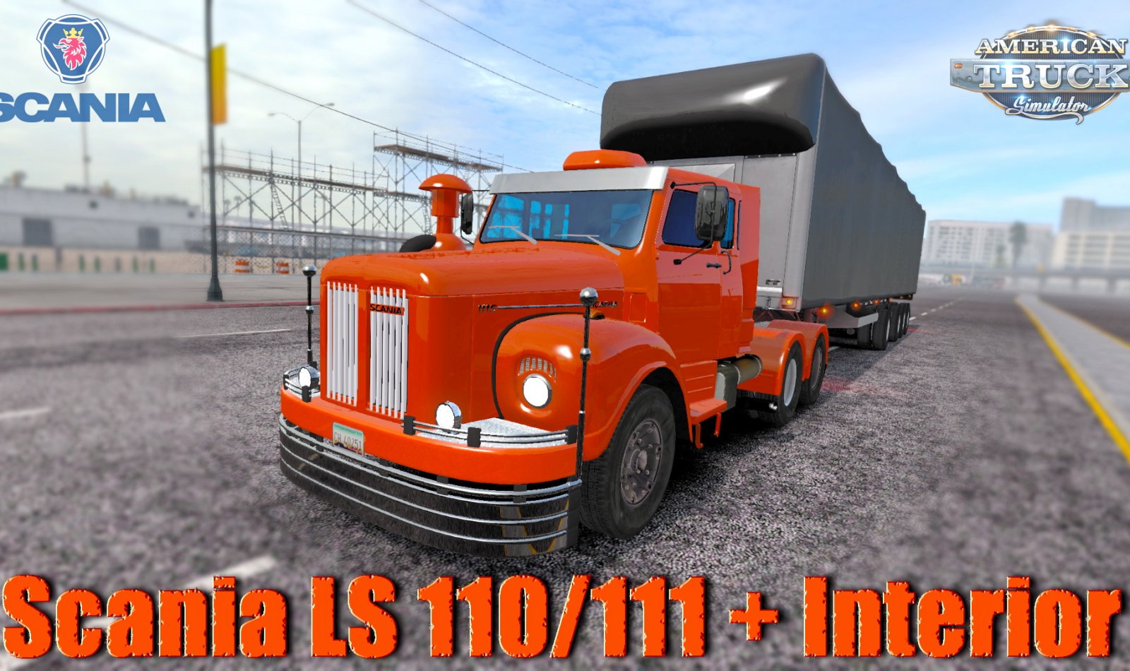 Scania LS 110/111 + Interior v2.0 by JbArtMods (1.35.x) for ATS