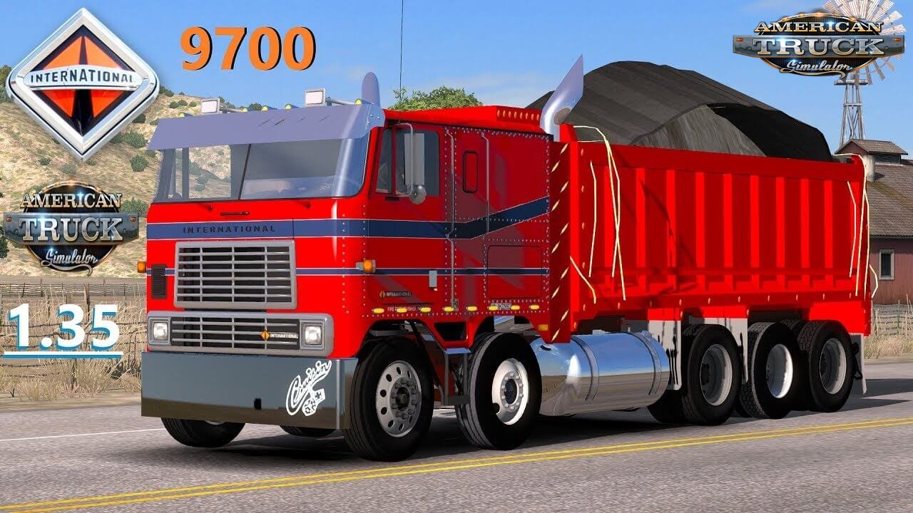 International 9700T (1.35.x) - American Truck Simulator