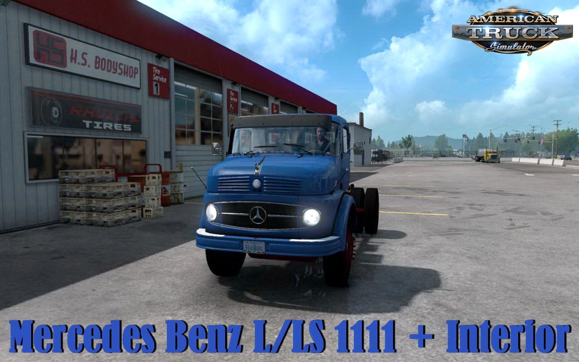 Mercedes Benz L/LS 1111 + Interior v1.0 (1.35.x)