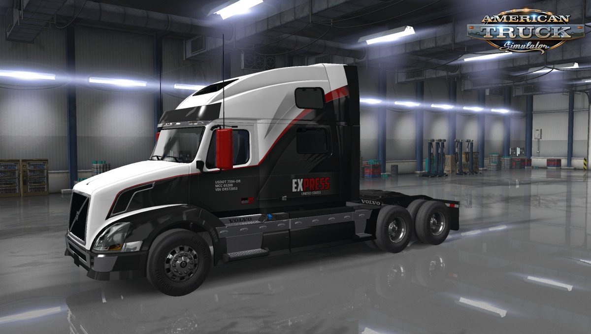 Express United States Skin for Volvo VNL v1.0 by HYPENUT (1.35.x)