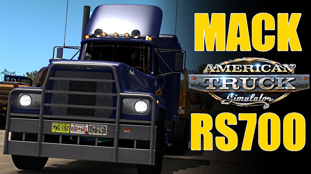 MACK RS700 1970 VOICE NAVIGATION GPS - American Truck Simulator