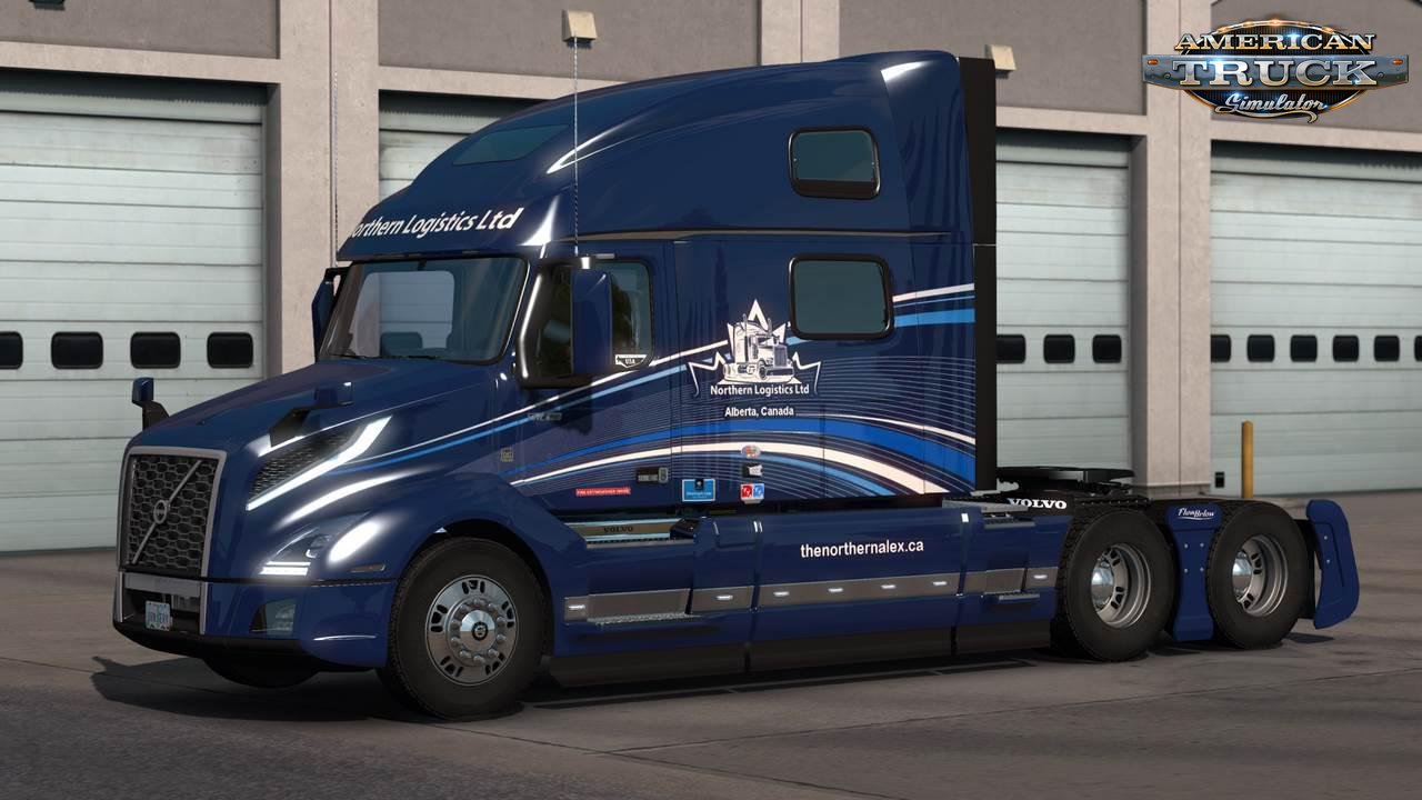 Northern Logistics Skin for Volvo VNL 2018 v1.0 (1.35.x)