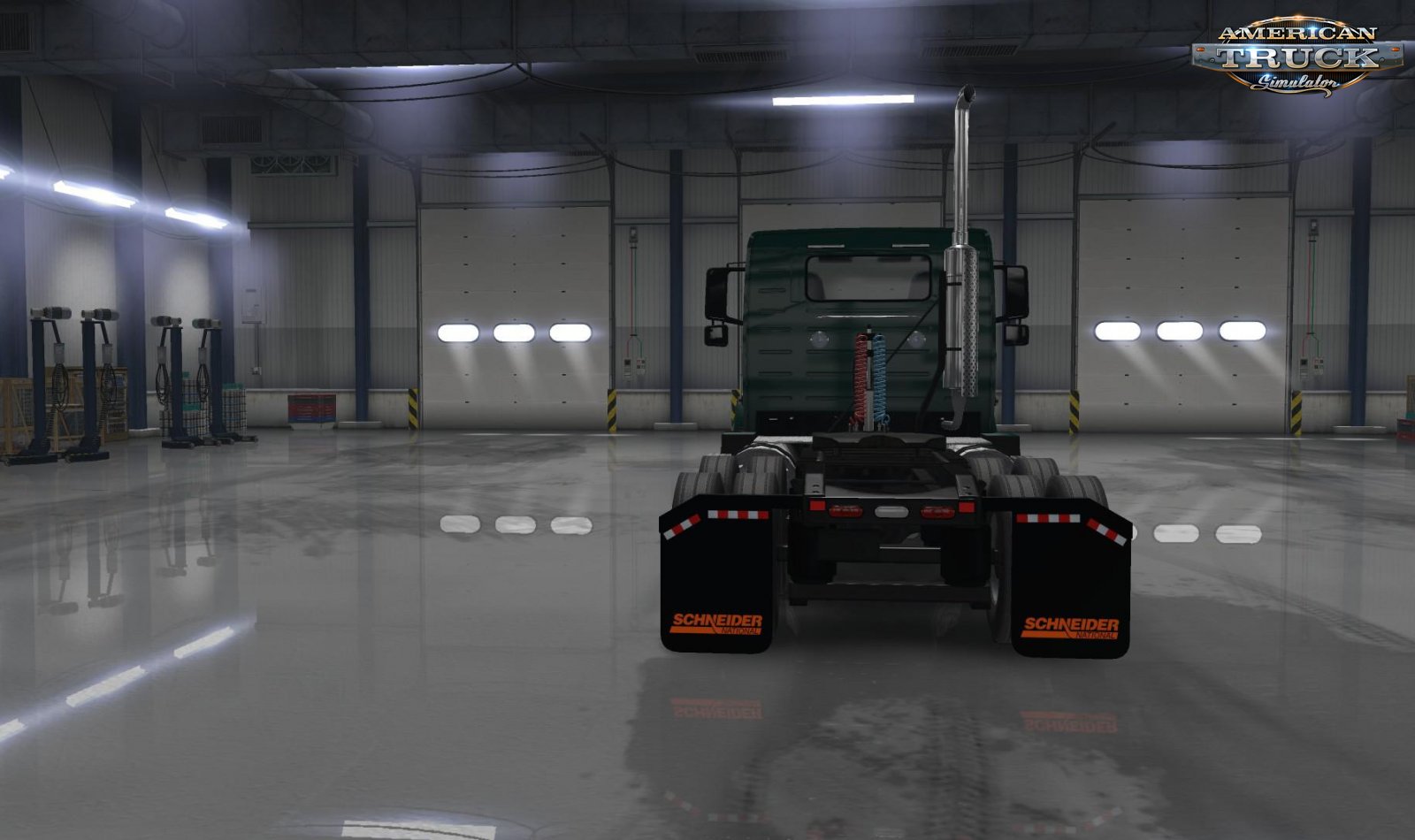 Volvo VNL Changeable Mud Flaps v1.0 (1.35.x) for ATS