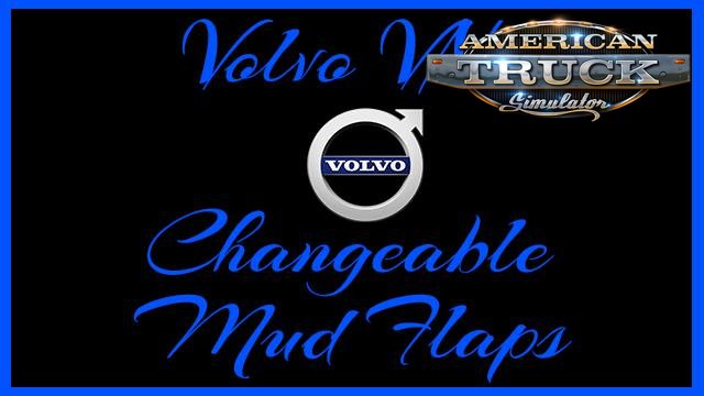 Volvo VNL Changeable Mud Flaps v1.0 (1.35.x) for ATS