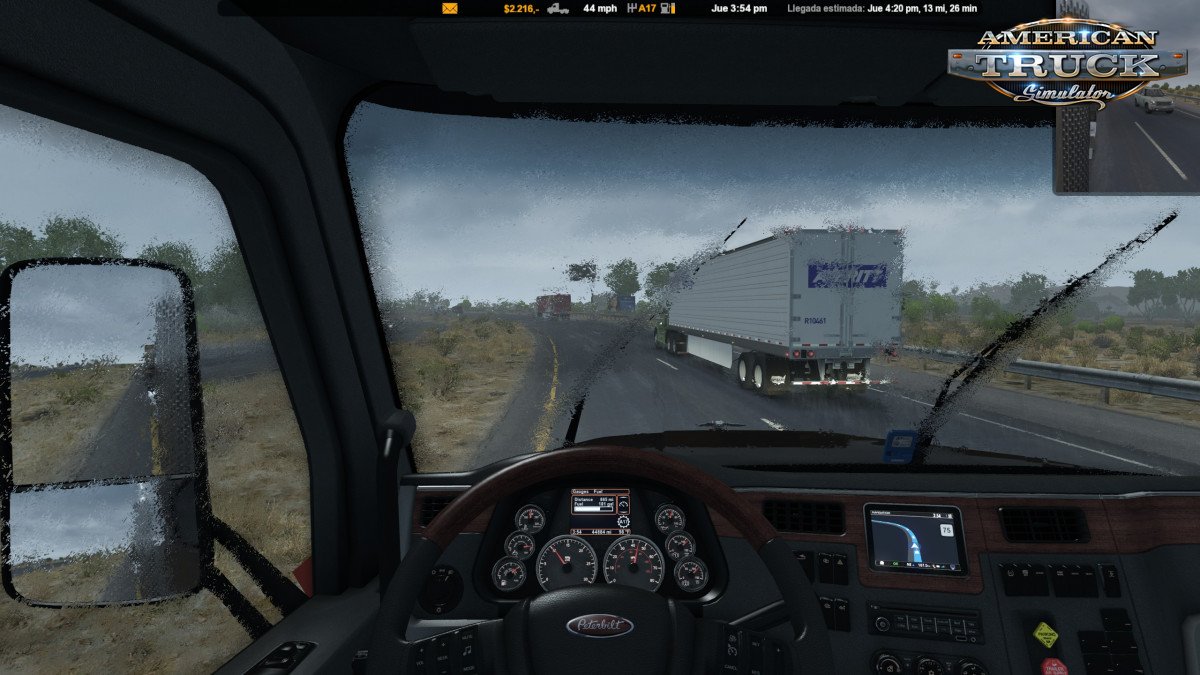 ATS Heavy Rain v2.2 By Darkcaptain (1.35.x)