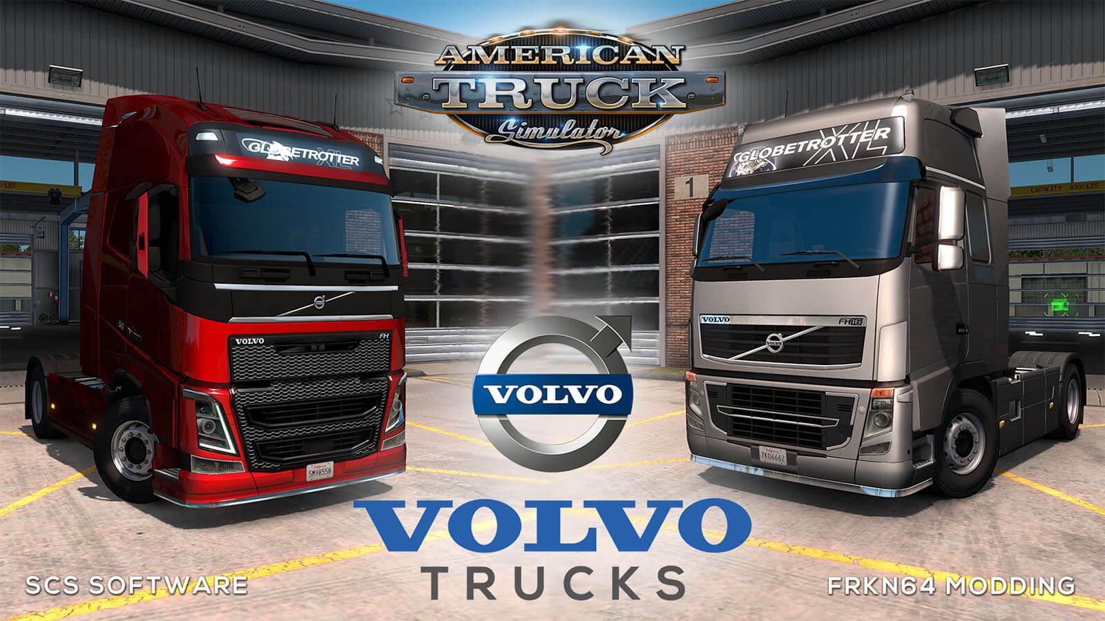 Volvo FH16 Trucks v4.1 by Frkn64 (1.35.x) for ATS