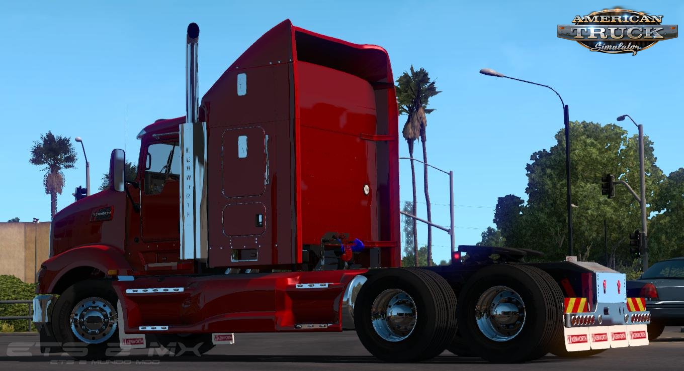 Kenworth T609 + Interior v1.0 (1.35.x) for ATS