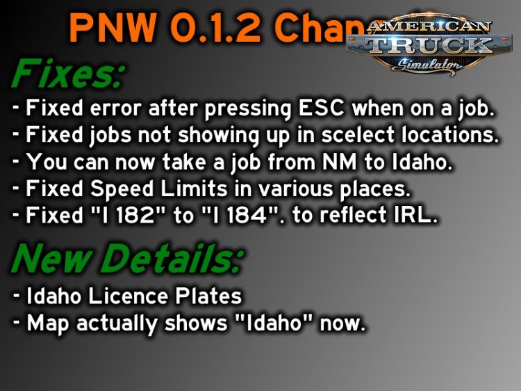 Project North West Map (Boise & Nampa) v0.1.2 ATS