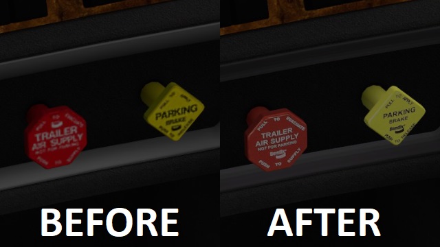 Kenworth W900 Better Radio & Wheel Logo v1.0 (1.35.x) for ATS