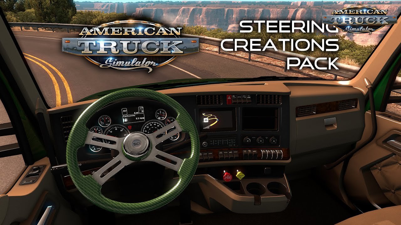 GTM Trucks Add-on v1.1: Steering Creations (1.35.x) for ATS