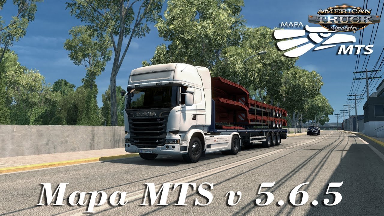 Mapa MTS v5.6.5 (Realismo al Extremo) - American Truck Simulator