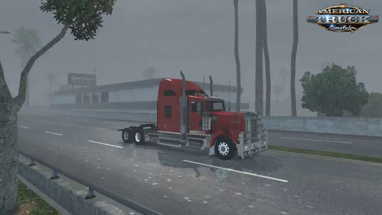 Realistic Rain & Fog & Thunder Sounds v1.3.1 (1.35.x) for ATS