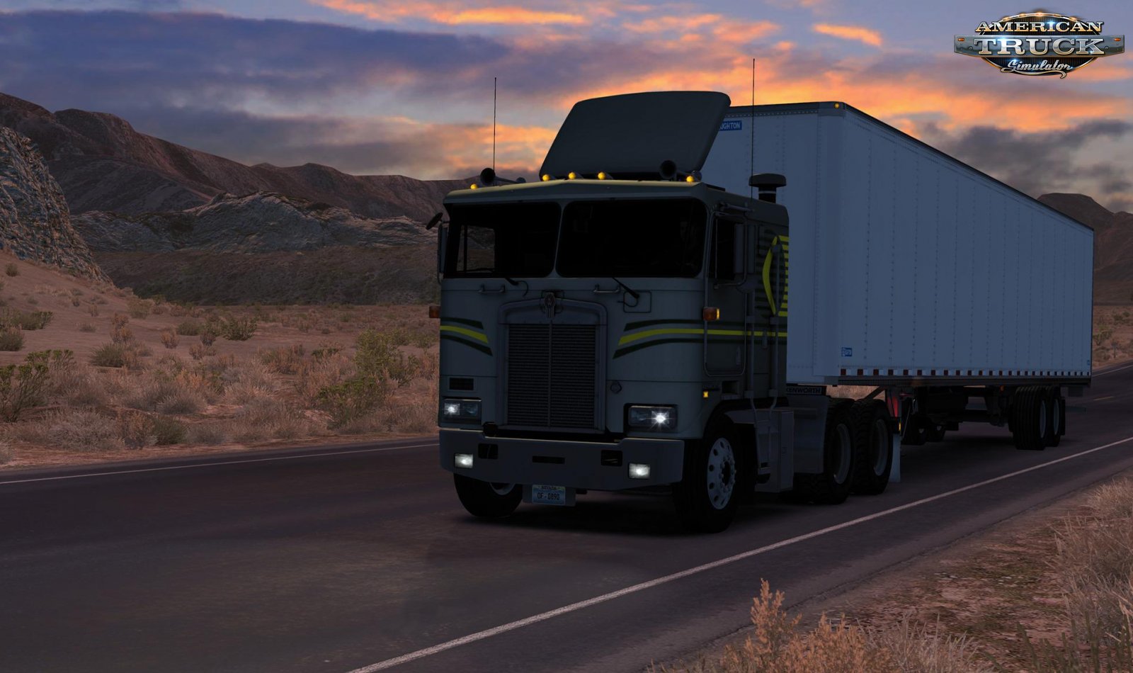 Kenworth K100e Detroit Diesel Sound Pack v1.0 (1.35.x) for ATS