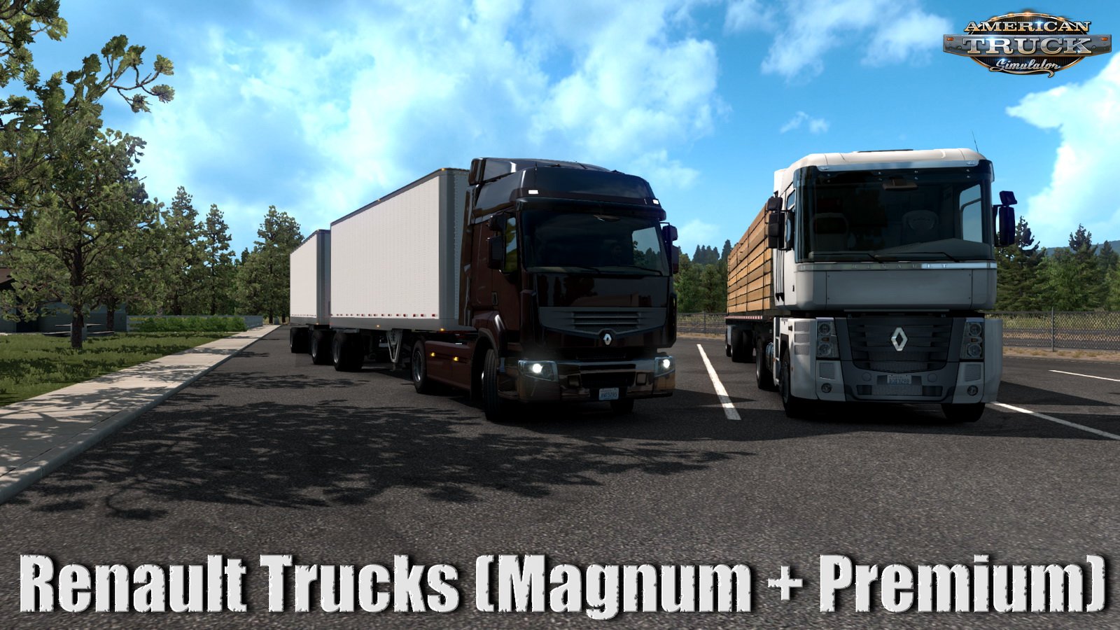 Renault Trucks (Magnum + Premium) v1.0 (1.35.x) for ATS