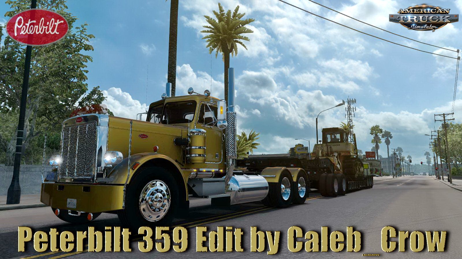 Peterbilt 359 + Interior v1.0 Edit by Caleb_Crow (1.35.x)