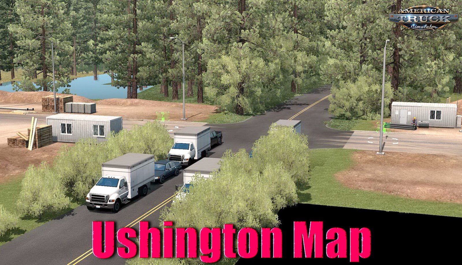 Ushington Map (Beta Version) v1.0 (1.35.x) for ATS