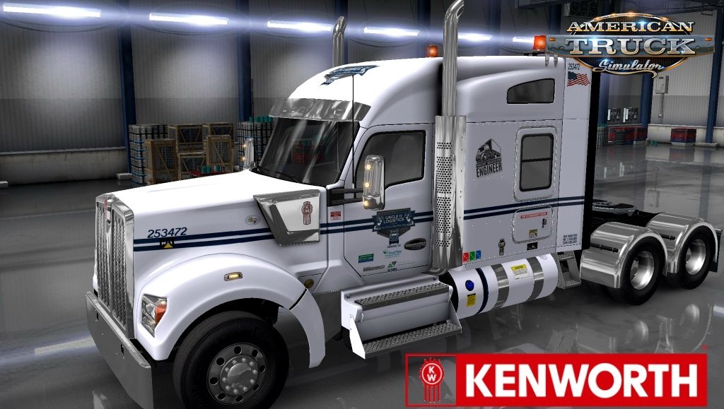 UDL Skin for Kenworth W990 v1.0 (1.35.x)