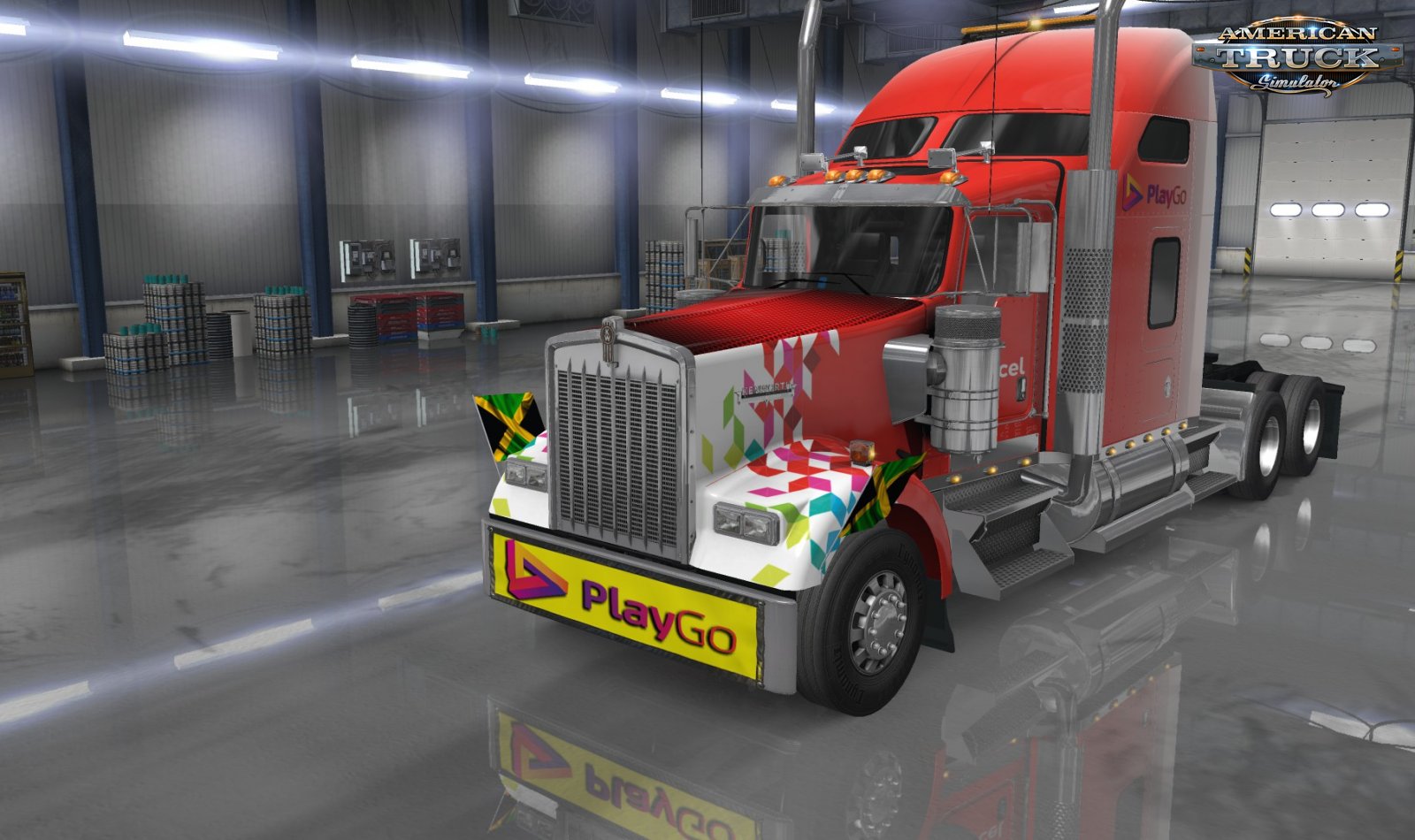 Digicel Play Skin Pack v1.0 (1.35.x) for ATS