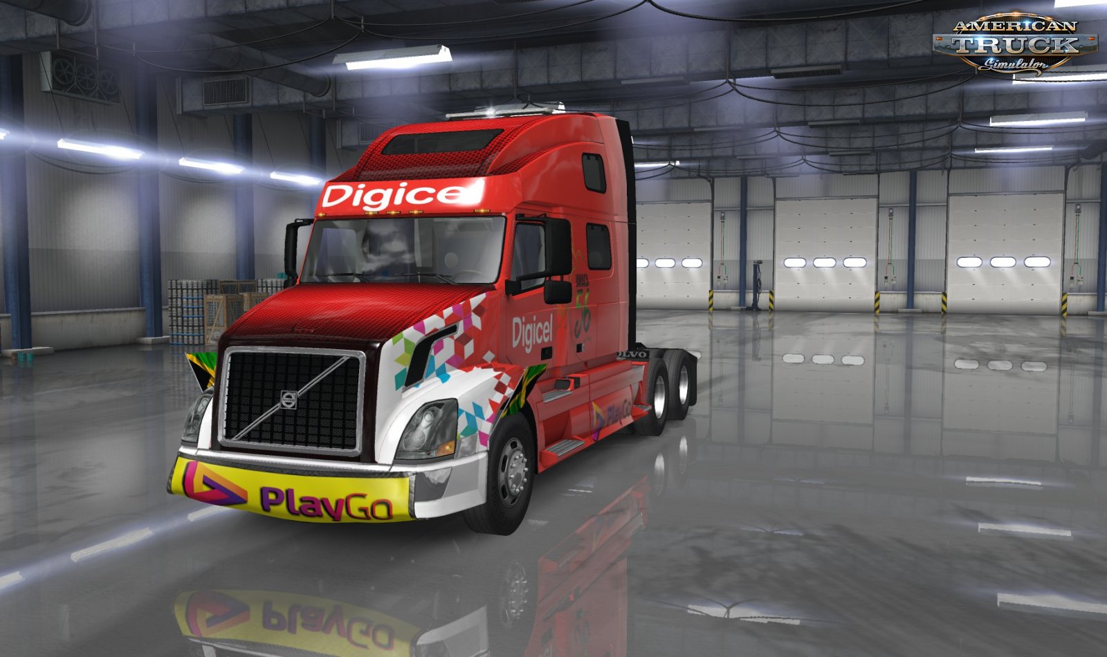 Digicel Play Skin Pack v1.0 (1.35.x) for ATS