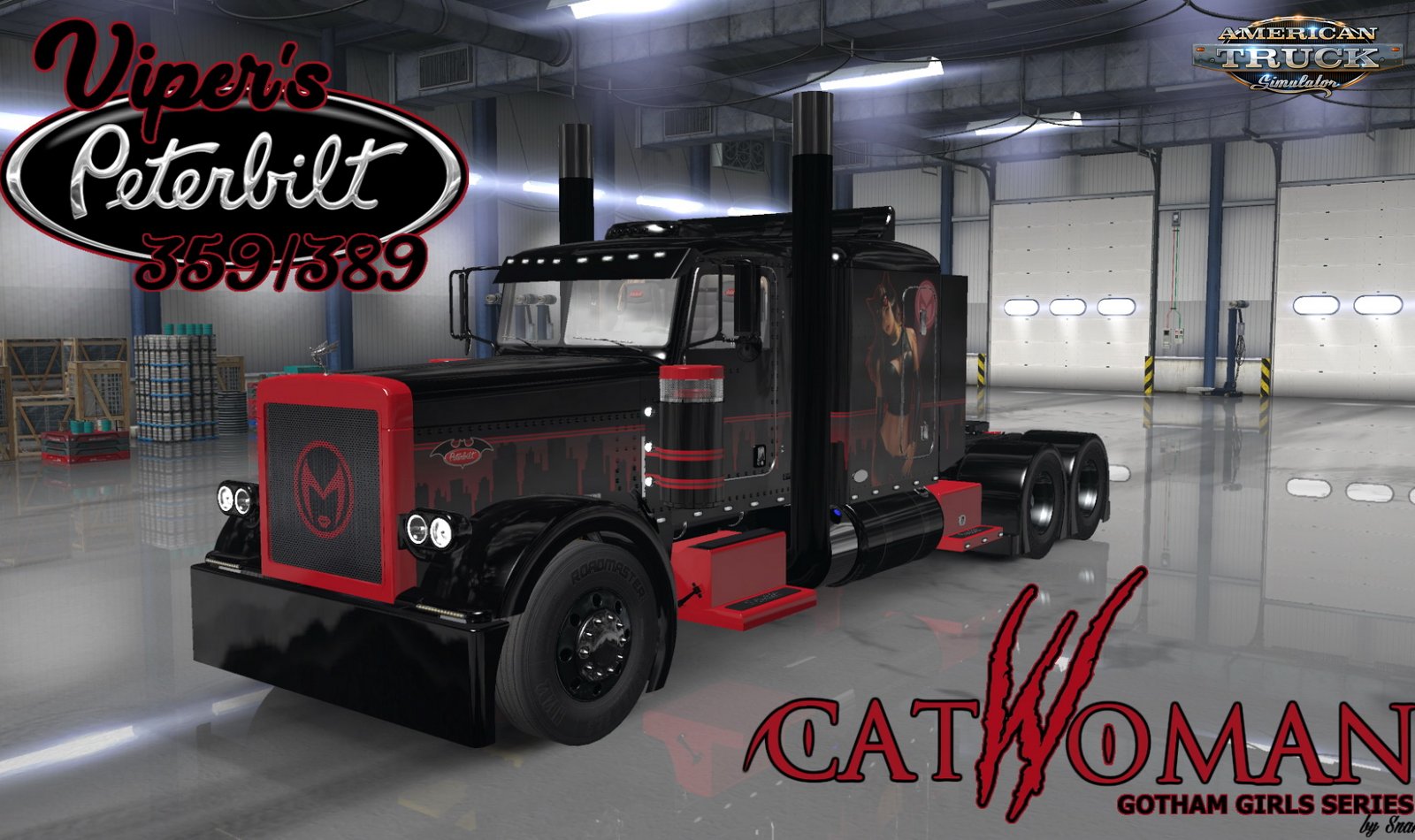 9 Chic Themed Skins for Peterbilt 389 v1.0 (1.35.x)
