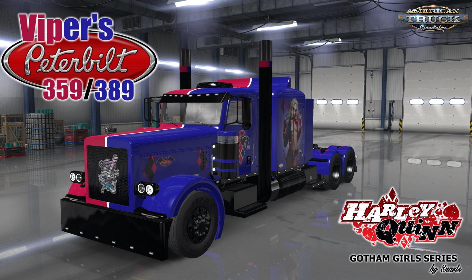 9 Chic Themed Skins for Peterbilt 389 v1.0 (1.35.x)