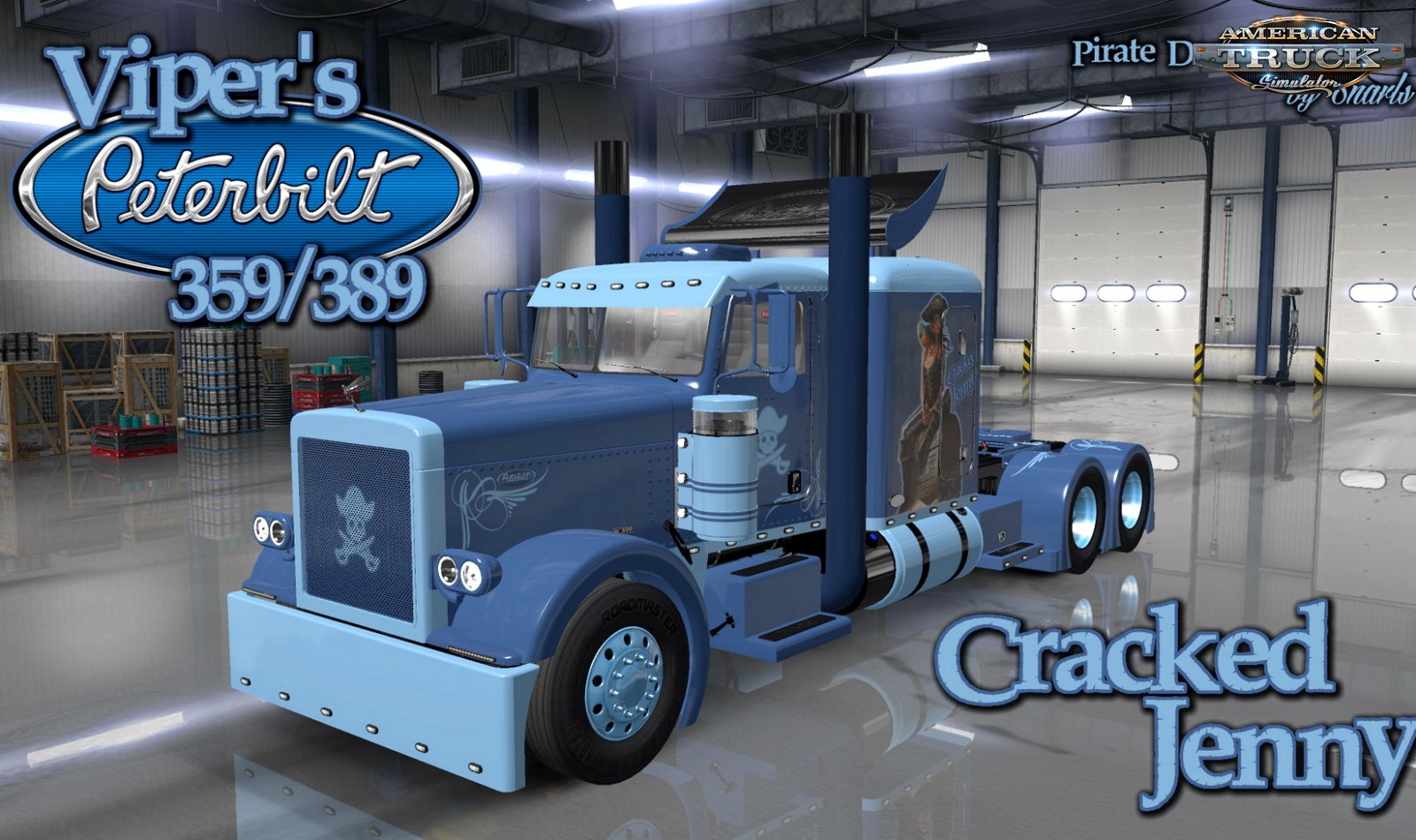 9 Chic Themed Skins for Peterbilt 389 v1.0 (1.35.x)