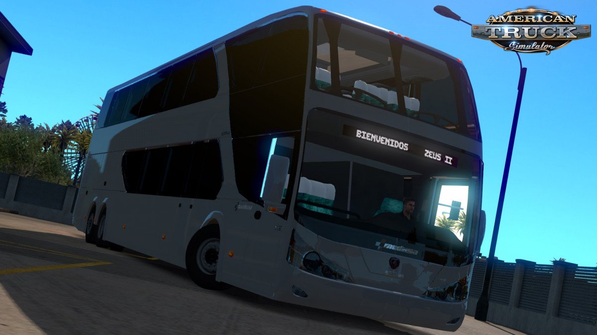 Bus Modasa Zeus II DP 6×2 Scania v1.0 (1.35.x) for ATS