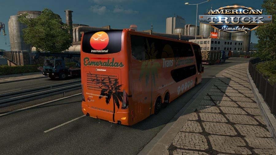 Bus Modasa Zeus II DP 6×2 Scania v1.0 (1.35.x) for ATS