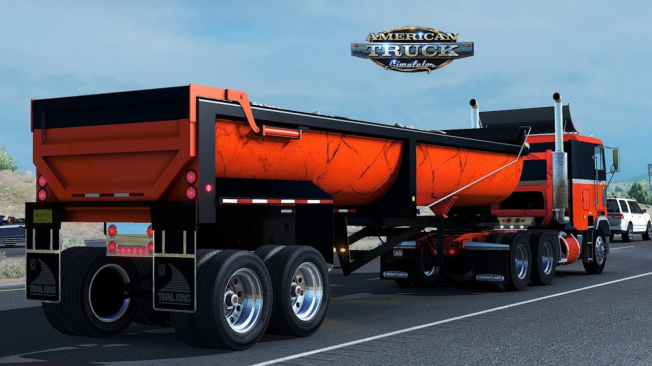 Trailer Trail King Quarter Frame End Dump v1.0 (1.35.x)